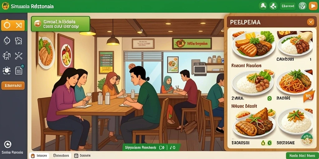 Tampilan antarmuka yang user-friendly dan menarik.