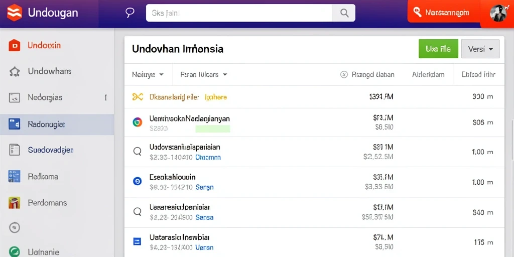 Antarmuka yang menarik dan user-friendly.