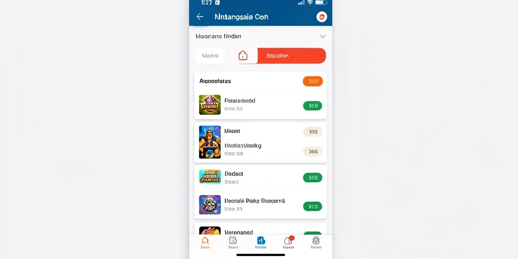 Screenshot menunjukkan tampilan antarmuka permainan yang minimalis.