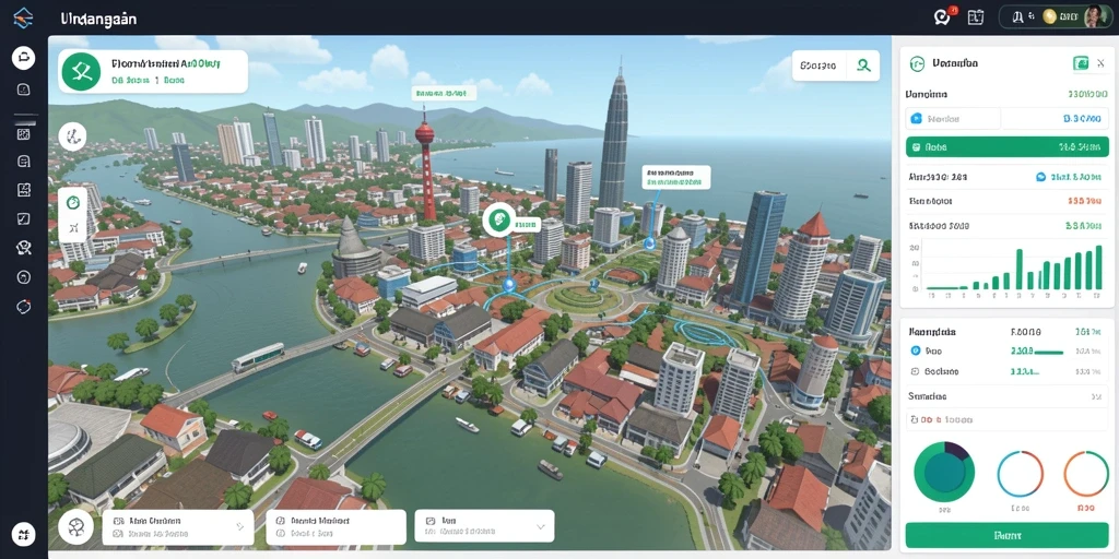 Screenshot menunjukkan karakter utama dalam aksi.
