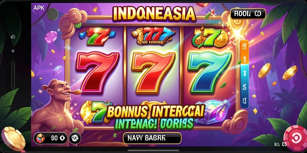 Tampilan menarik dari permainan slot pertama.
